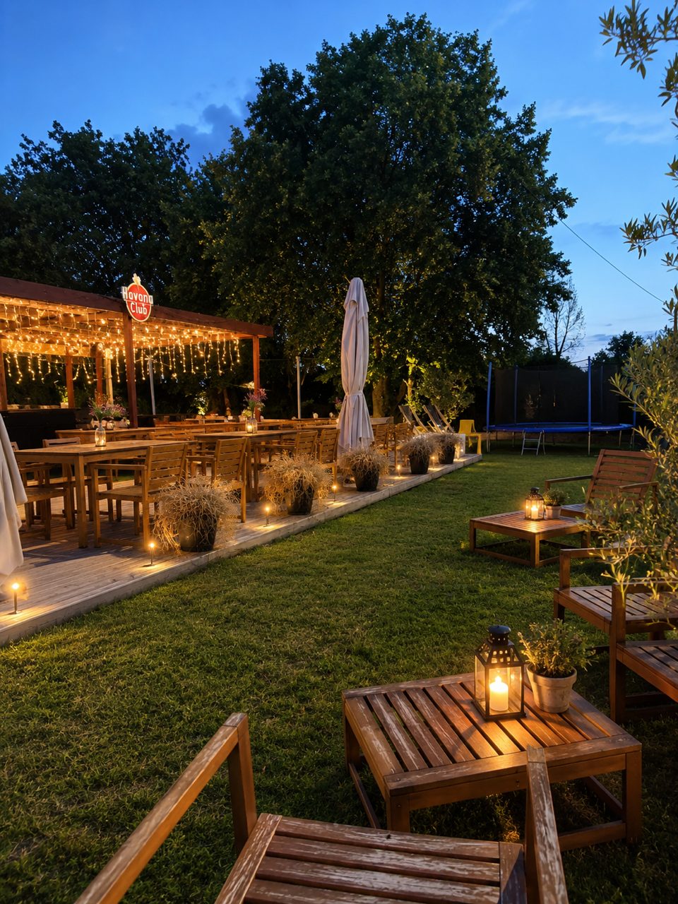 Atmosfera serale per cena o aperitivo a Cervia