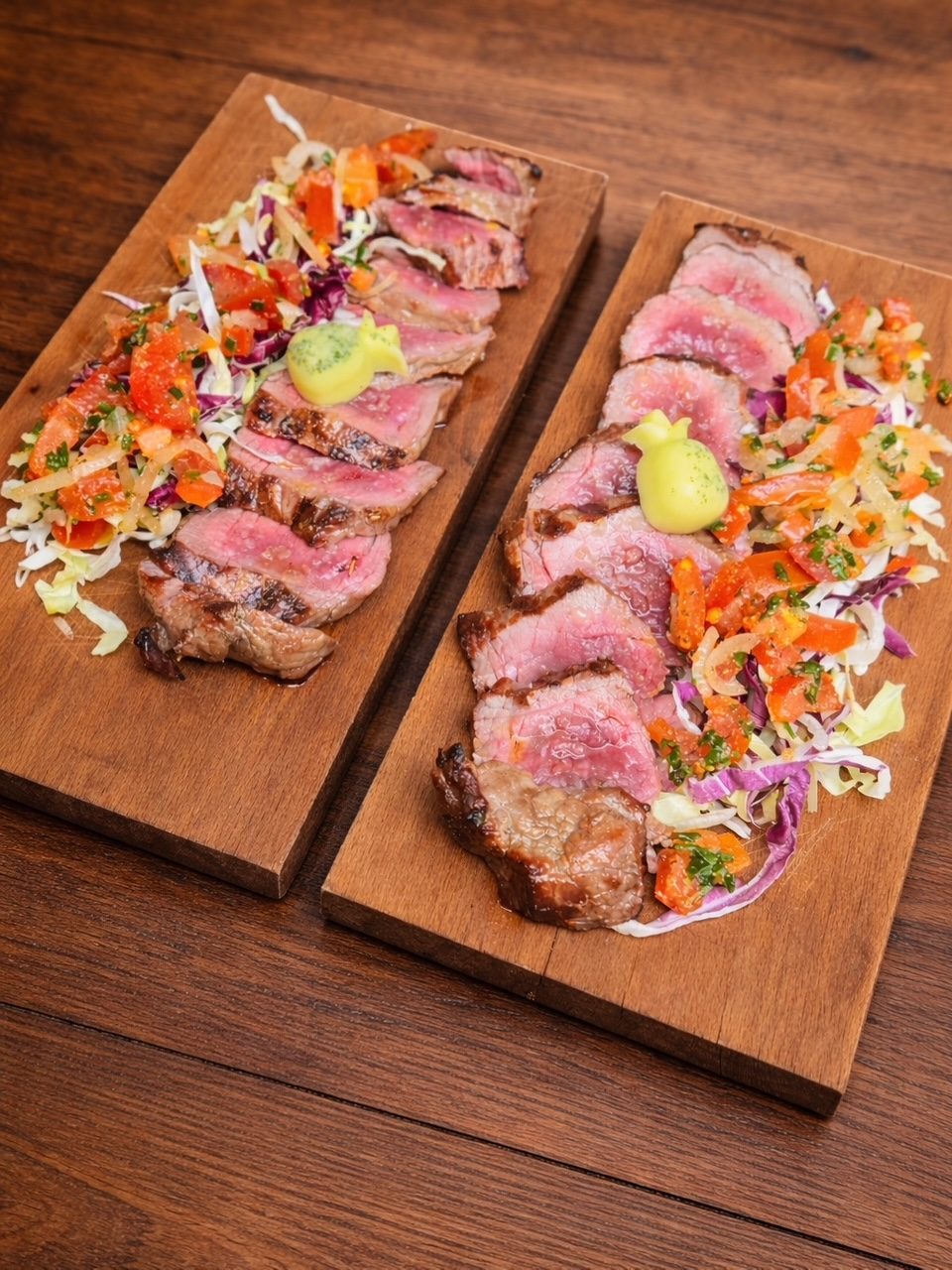 Tagliata alla brace con chimichurri